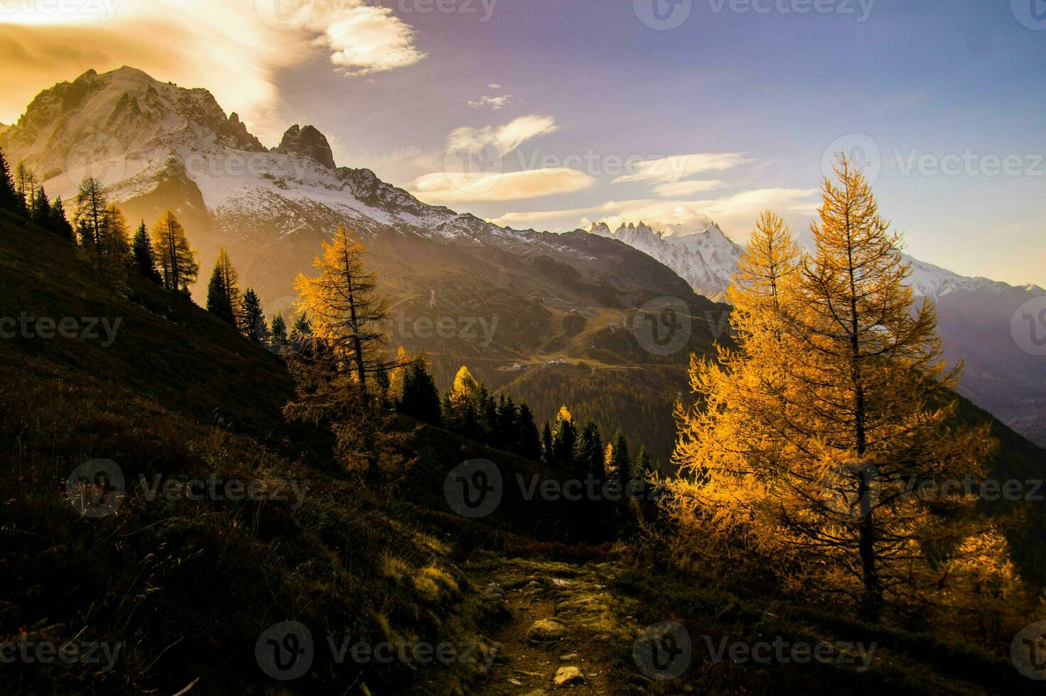 French Alps landscape photo