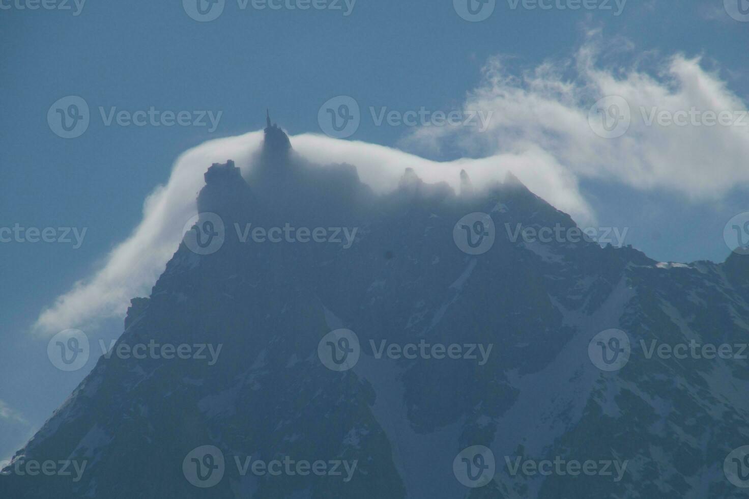 paisaje de el francés Alpes foto