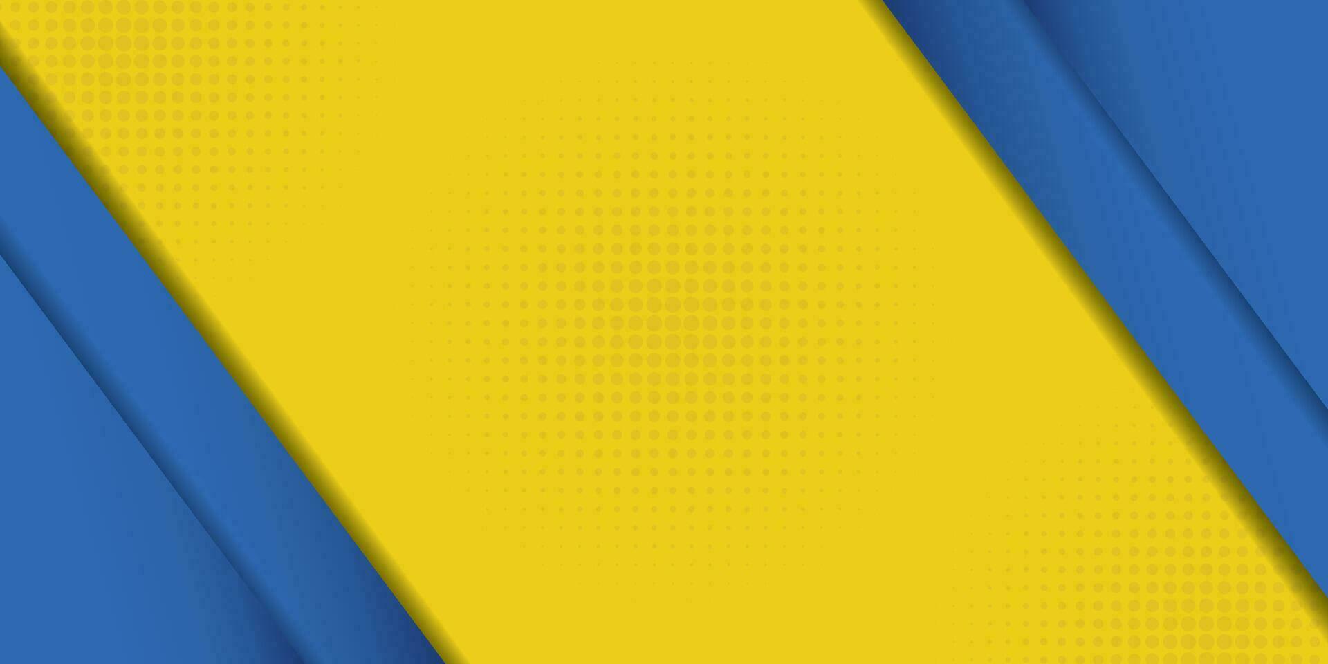 gráfico futurista hipster moderno de fondo abstracto. fondo amarillo con rayas. diseño de textura de fondo abstracto vectorial, póster brillante, ilustración de vector de fondo amarillo y azul de banner.