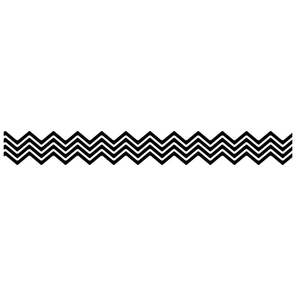 Aztec pattern icon vector. Border illustration sign. Tribal pattern symbol or logo. vector