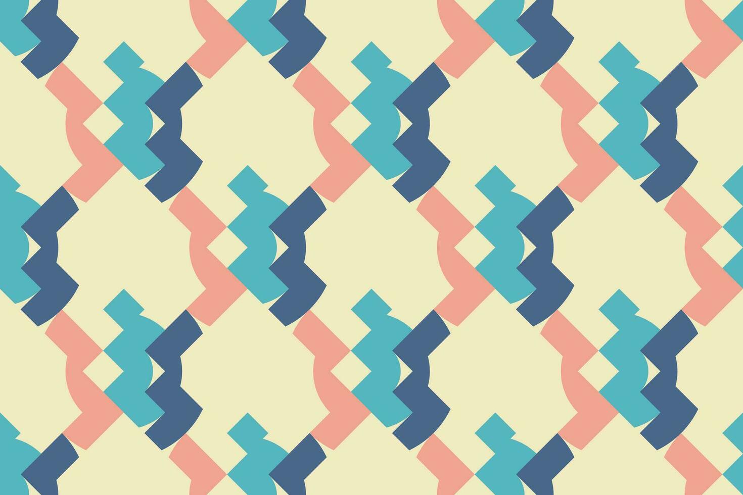 Geometric seamless smooth color pattern. Simple vector graphic background.