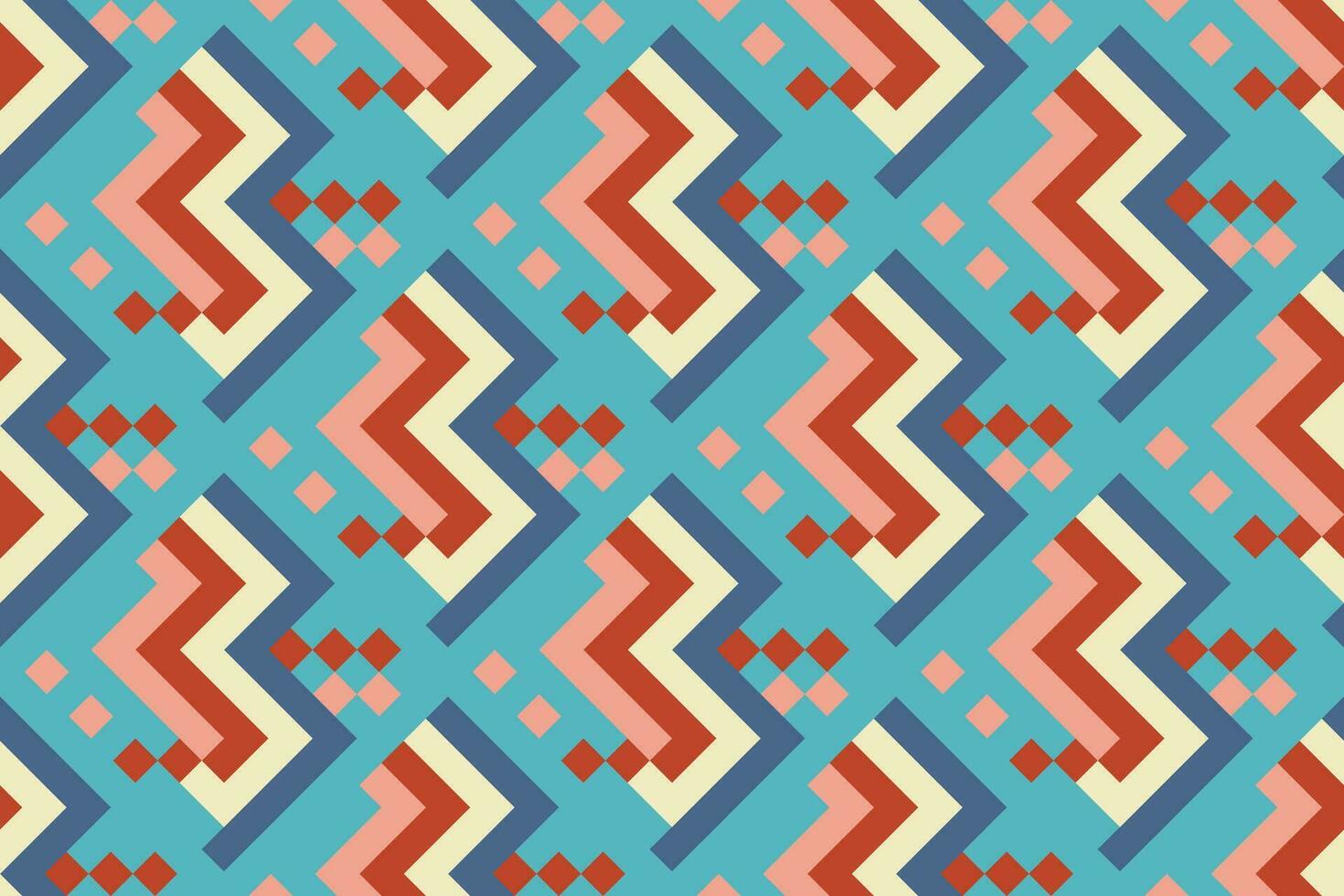 Seamless abstract geometric pattern. Vector Illustration.