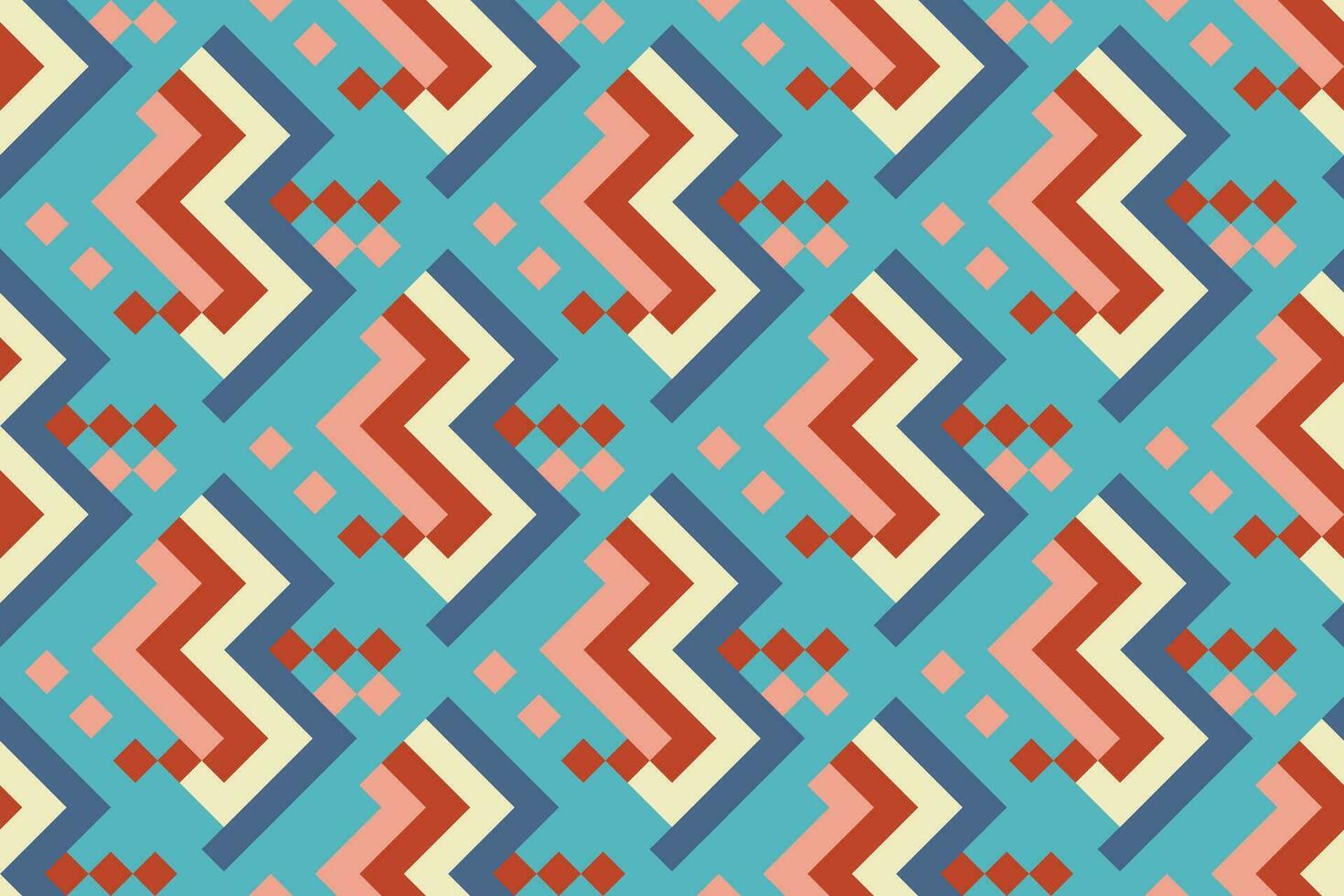 Seamless abstract geometric pattern. Vector Illustration.