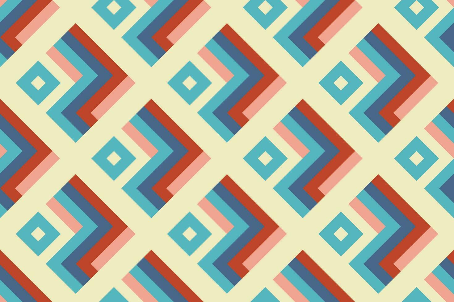 Seamless abstract geometric pattern. Vector Illustration.