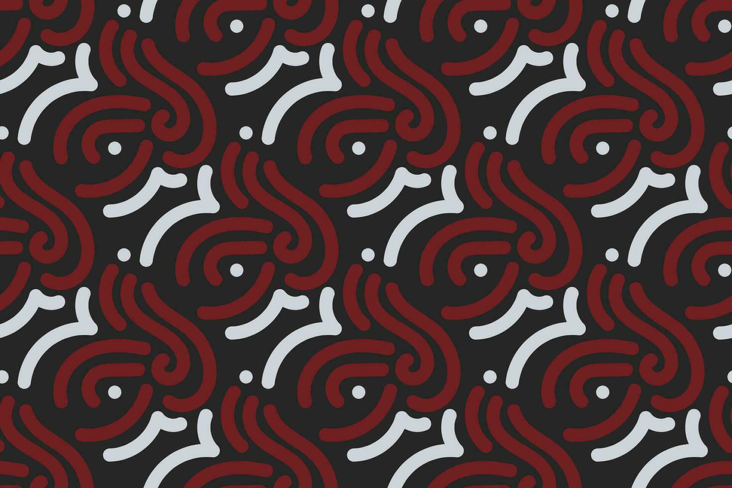 Clásico modelo. rojo, negro y blanco antecedentes con Clásico ornamento. patrón, antecedentes y fondo de pantalla para tu diseño. textil ornamento. vector ilustración.