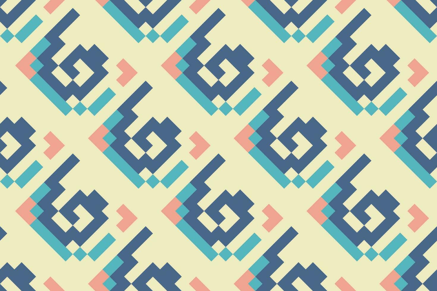 Seamless abstract geometric pattern. Vector Illustration.