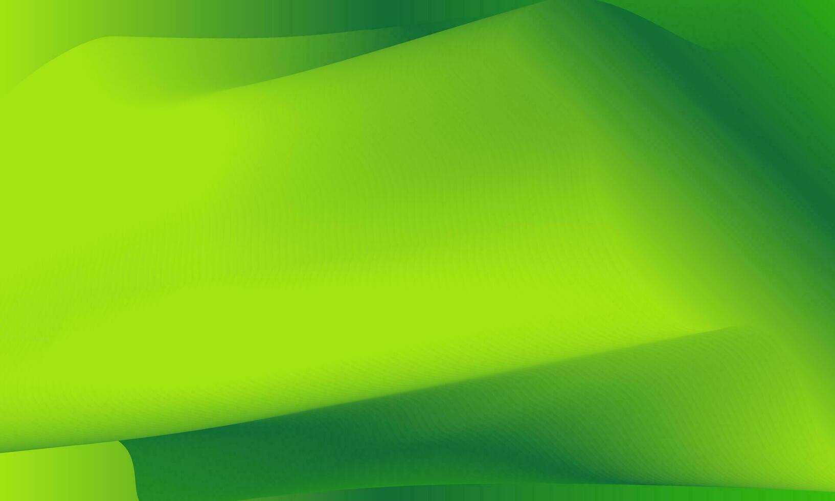Green abstract fluid wave. Modern poster with gradient 3d flow shape. Design for the cover or landing page vector