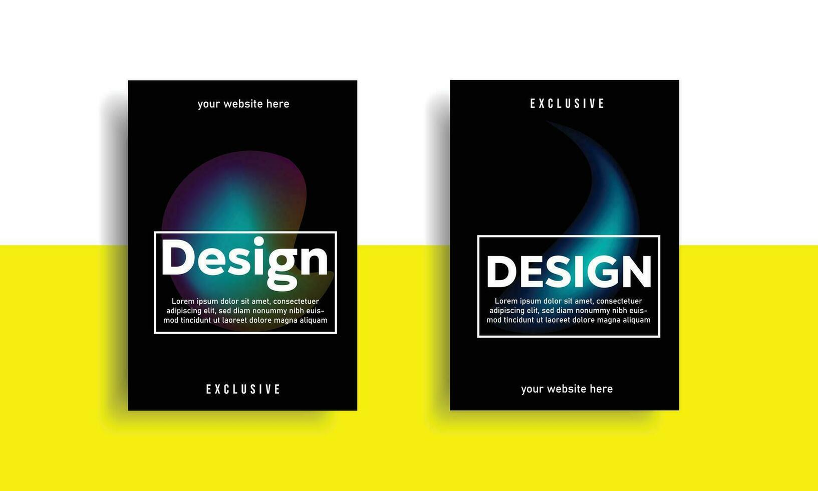 Set of abstract mesh gradients. Cute gradient backgrounds. Colored fluid graphic composition. Vibrant minimal hologram gradient. Editable vector. vector