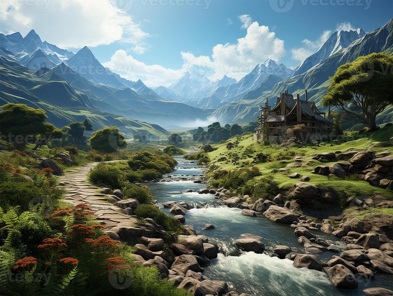Earth World nature concept photo
