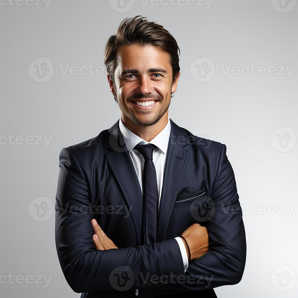 AI Generative Businessman work style photo