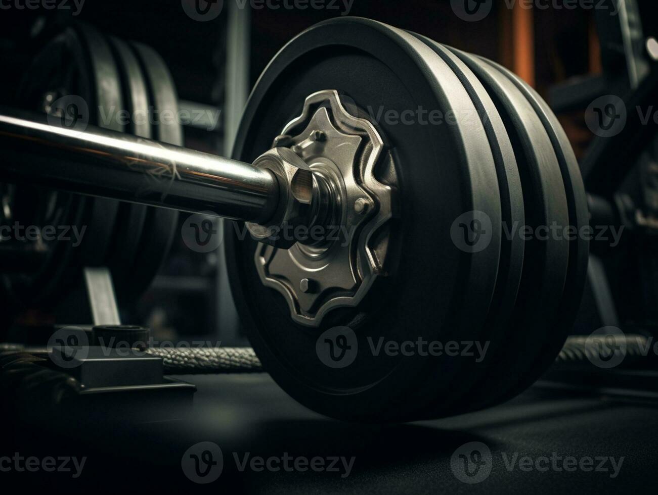 AI Generative Gym bodybuilding fitness photo