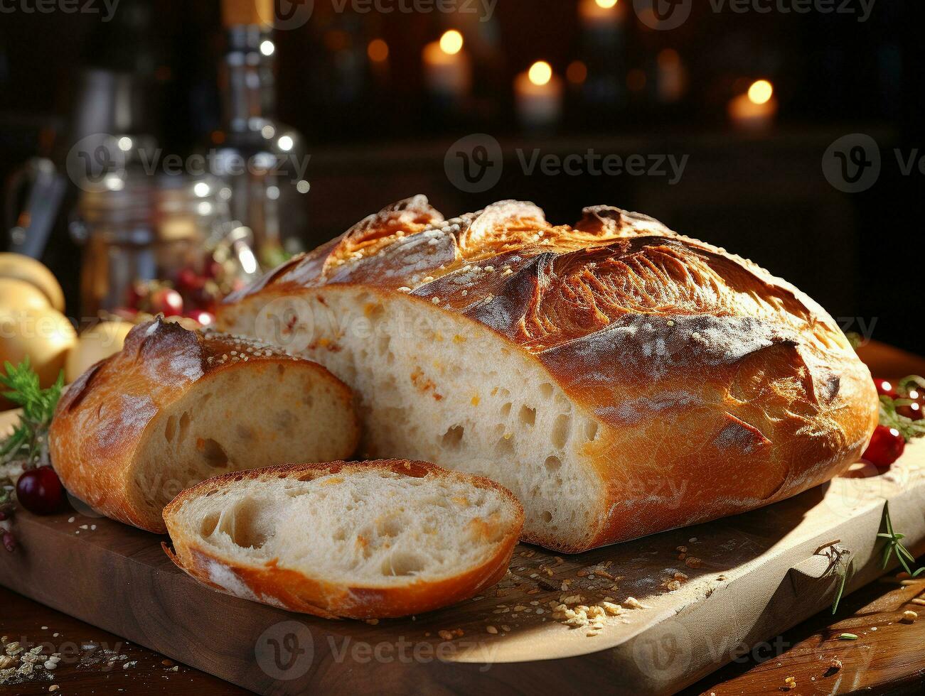 AI Generative Bakery pastery delicious bread photo