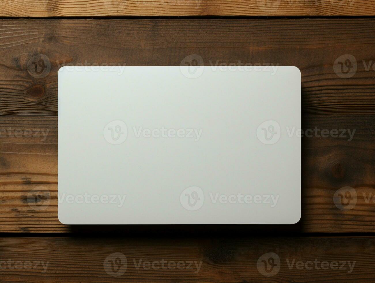 Ai Generated A blank business card photo