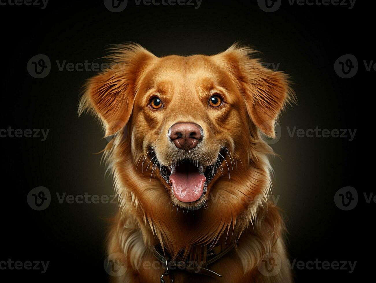 AI Generative Cute sweet dog photo