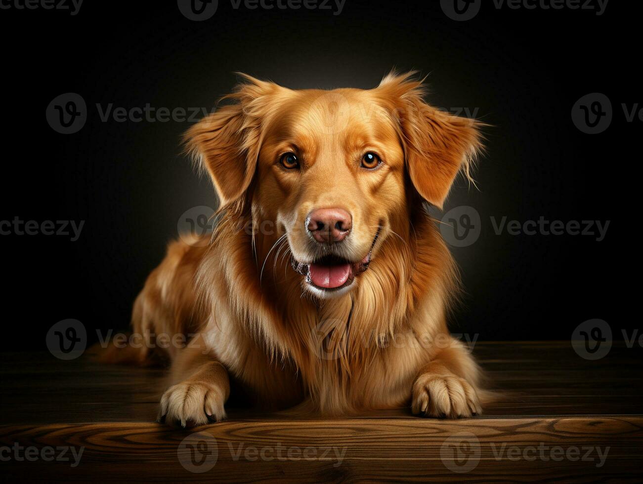 AI Generative Cute sweet dog photo