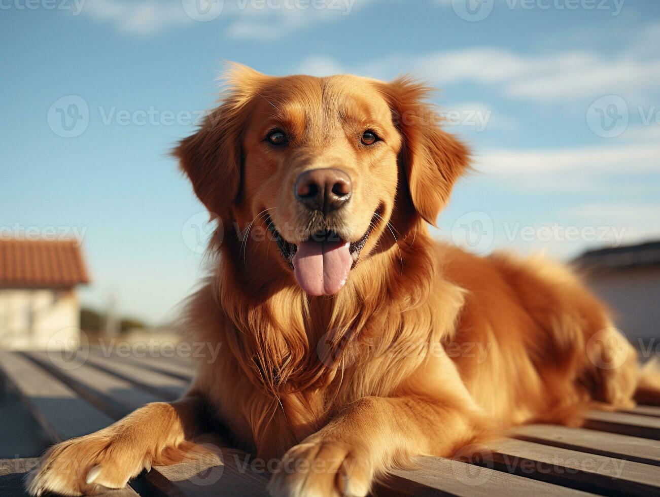 AI Generative Cute sweet dog photo