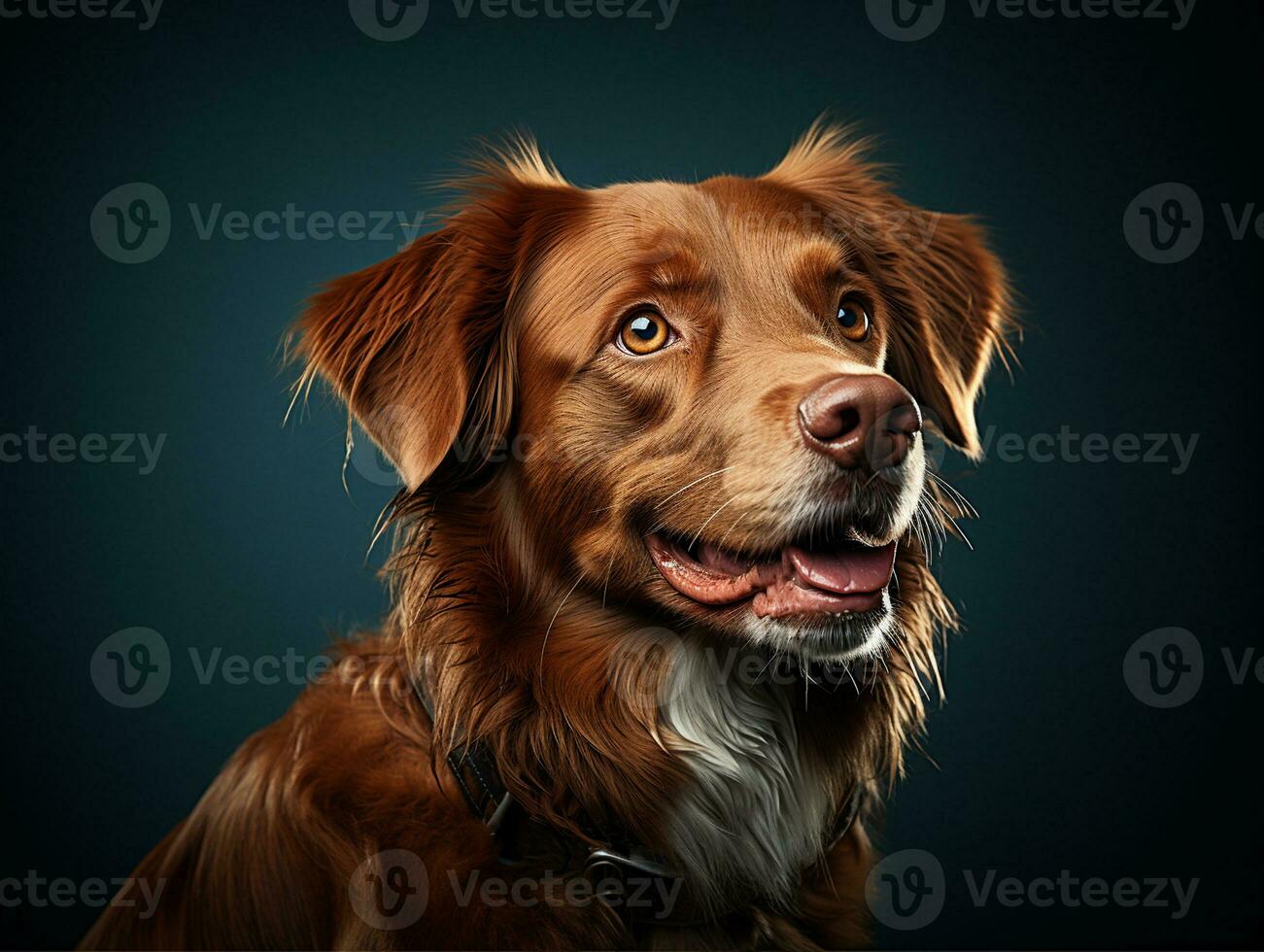 AI Generative Cute sweet dog photo