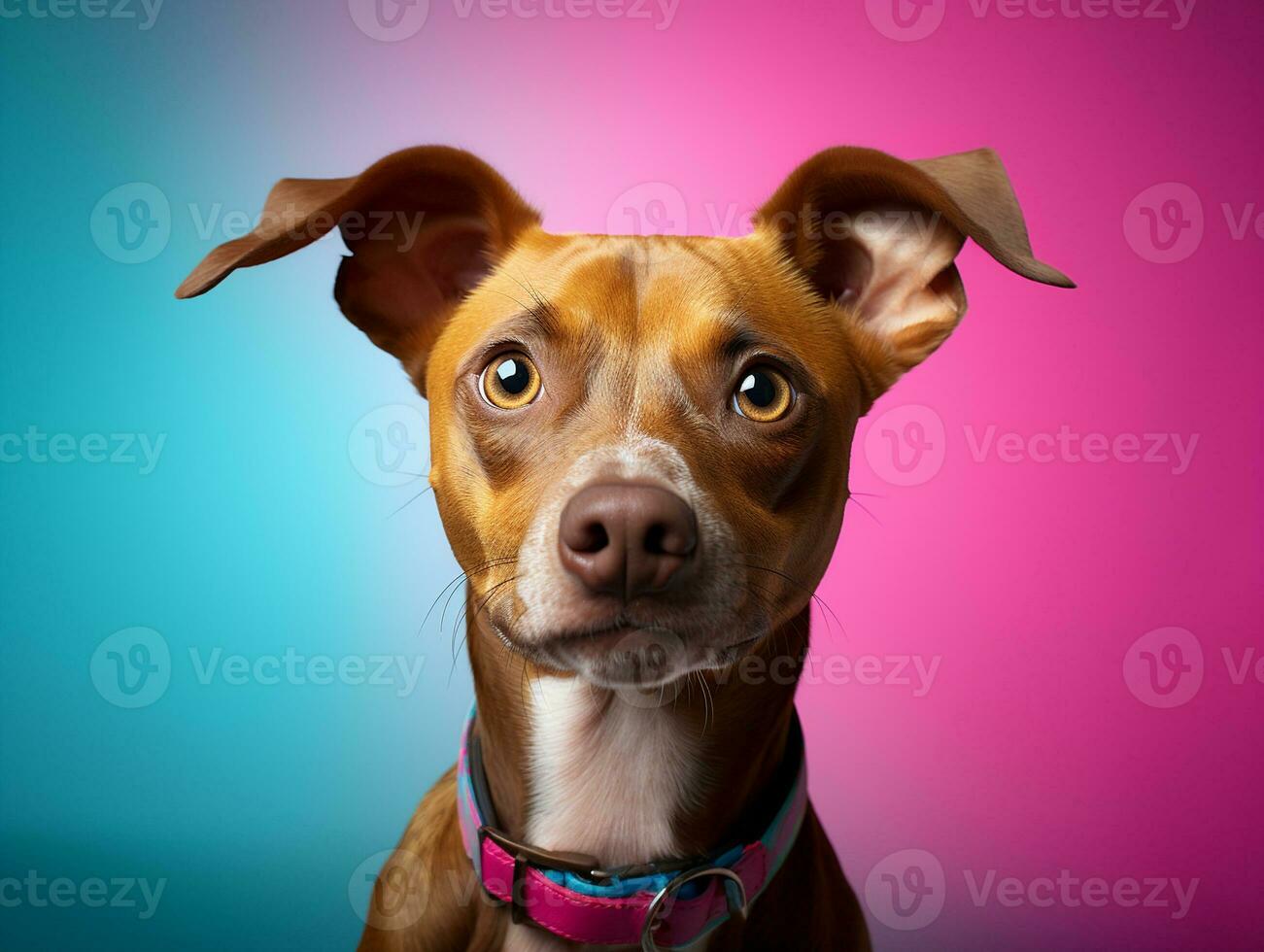 AI generated Cute sweet pet dog photo