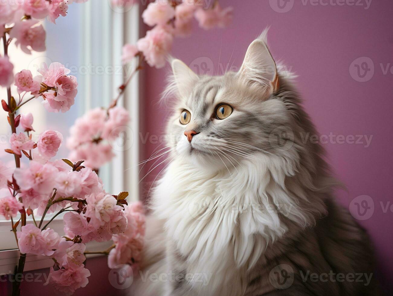 AI generated Cute cat photo