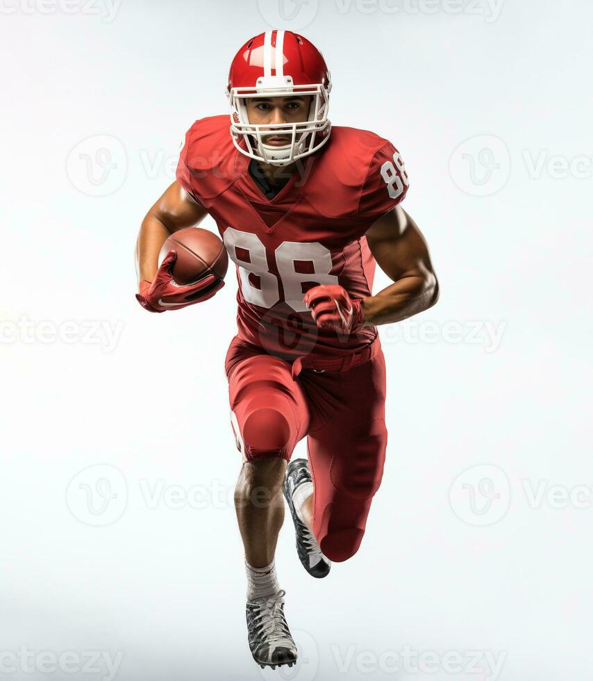 Ai Generated American football player sport photo