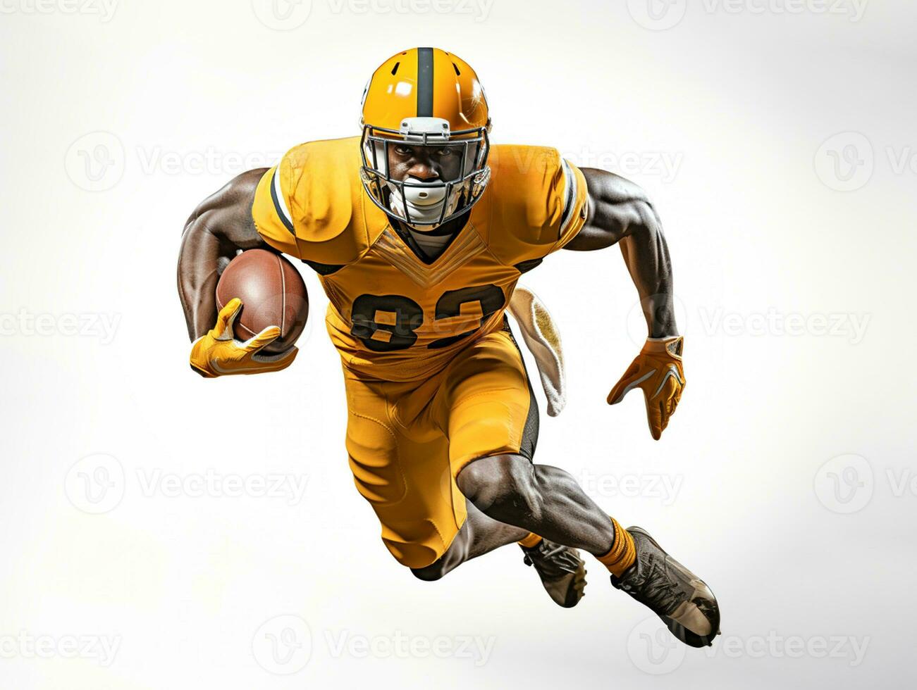 Ai Generated American football player sport photo