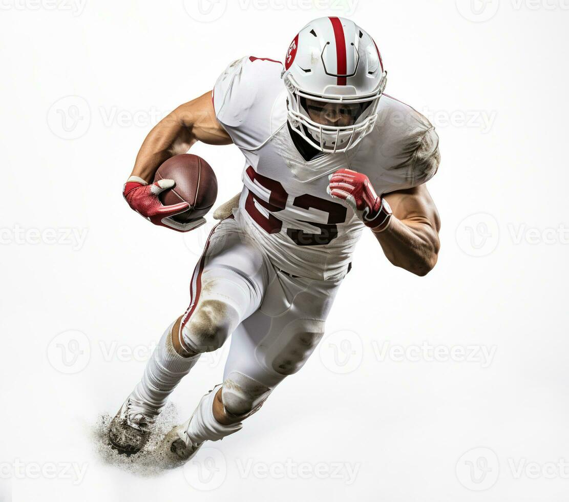 Ai Generated American football player sport photo