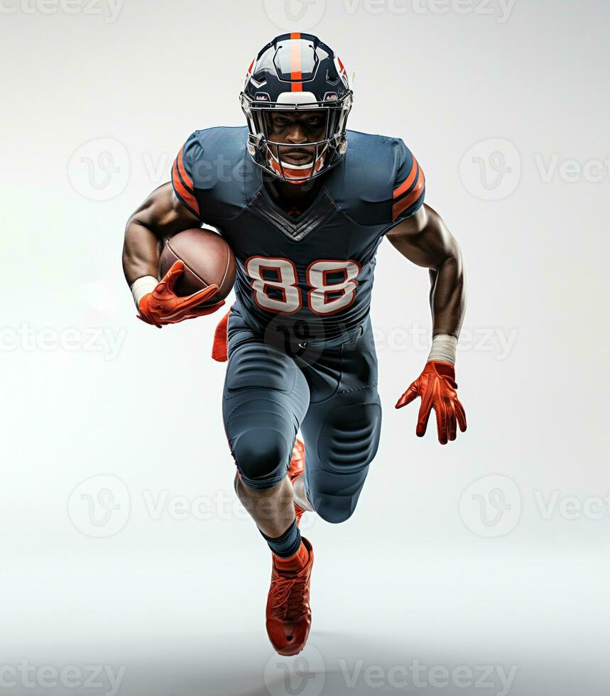 Ai Generated American football player sport photo