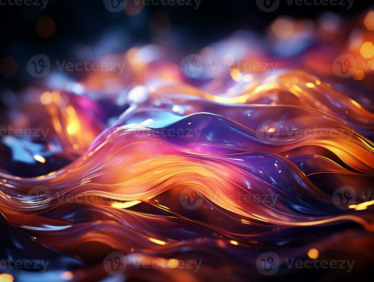 Ai Generated Abstract technologhy internet ai style background photo