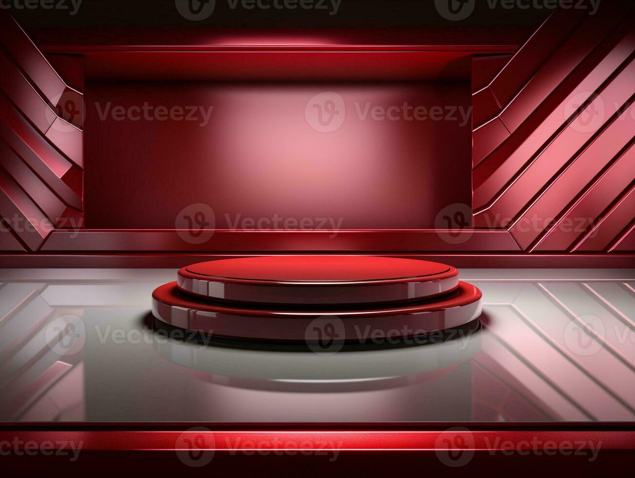 AI Generated product podium showcase photo