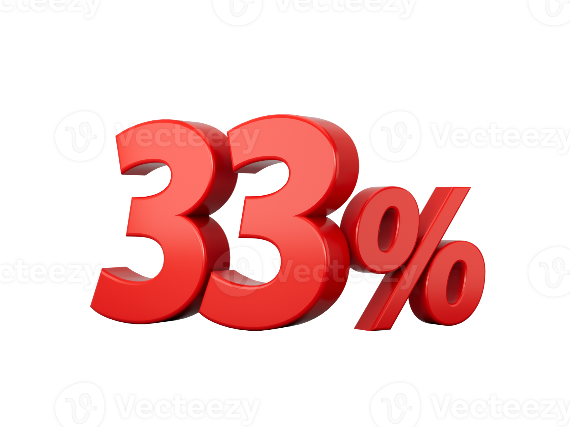 3d Red 33 Percent Thirty Three Percent Sign 3d Illustration 30548952 PNG 3d-red-33-percent-thirty-three-percent-sign-3d-illustration-30548952-png
