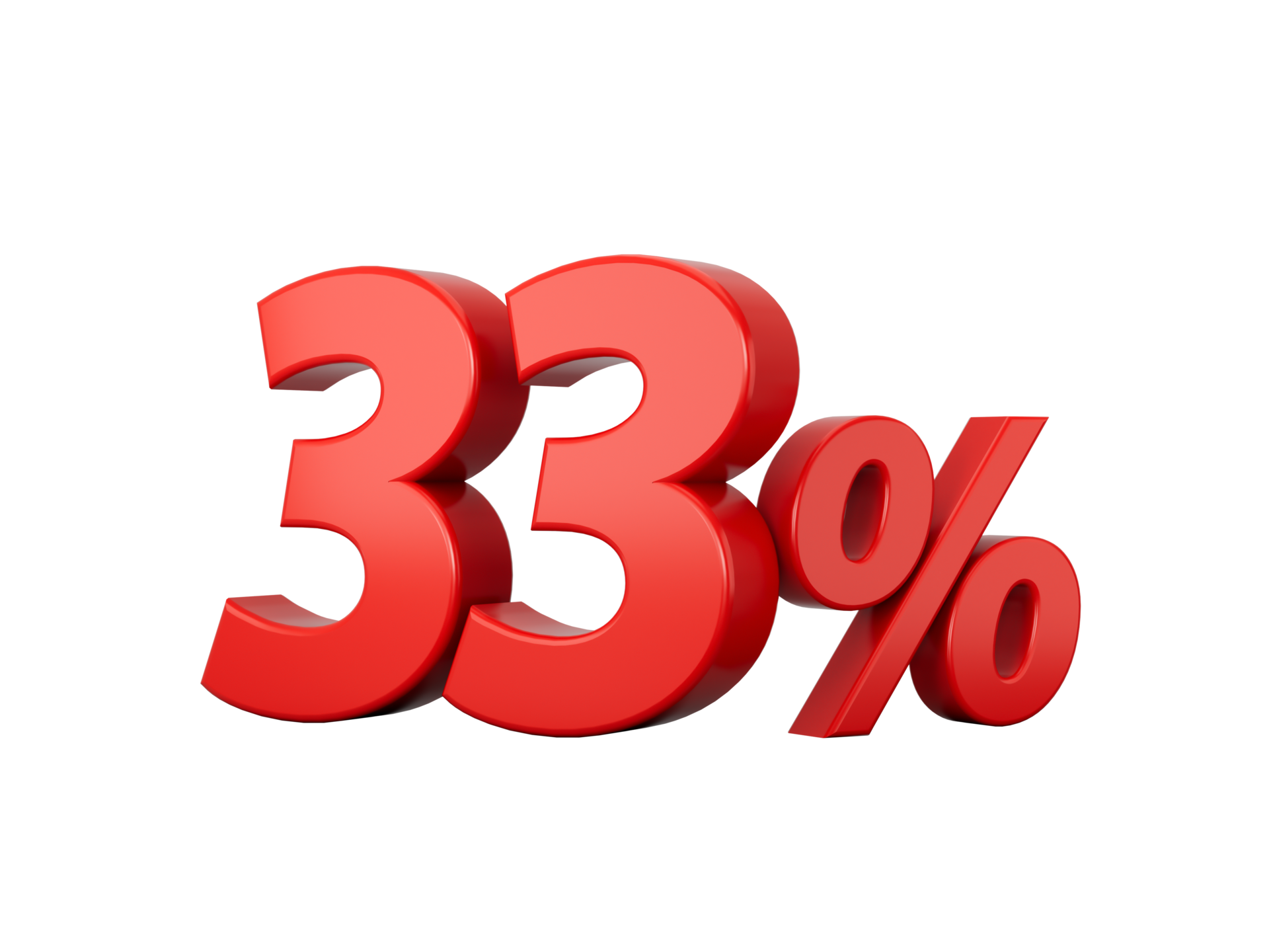 3d Red 33 Percent Thirty Three Percent Sign 3d Illustration 30548952 PNG 3d-red-33-percent-thirty-three-percent-sign-3d-illustration-30548952-png