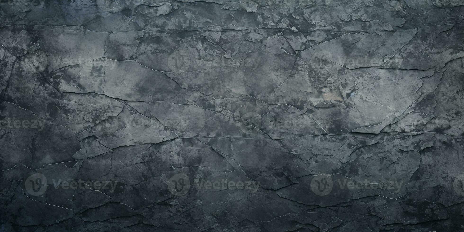 The surface of the old gray stone. Background, texture for design. Dark grey stone wall background texture. Natural pattern of black slate. AI Generative photo