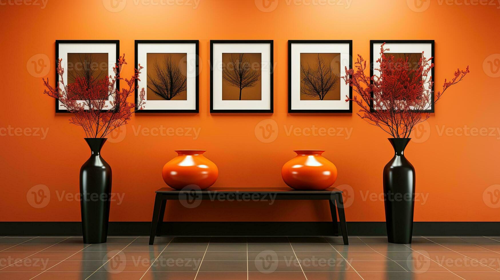 Modern Art Gallery Interior With Blank Poster On Wall 30551593 Stock modern-art-gallery-interior-with-blank-poster-on-wall-30551593-stock