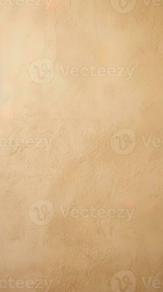 Dirty and weathered beige concrete wall background texture. ai generated photo