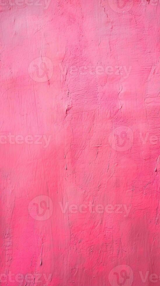 Dirty and weathered pink concrete wall background texture. ai generated photo