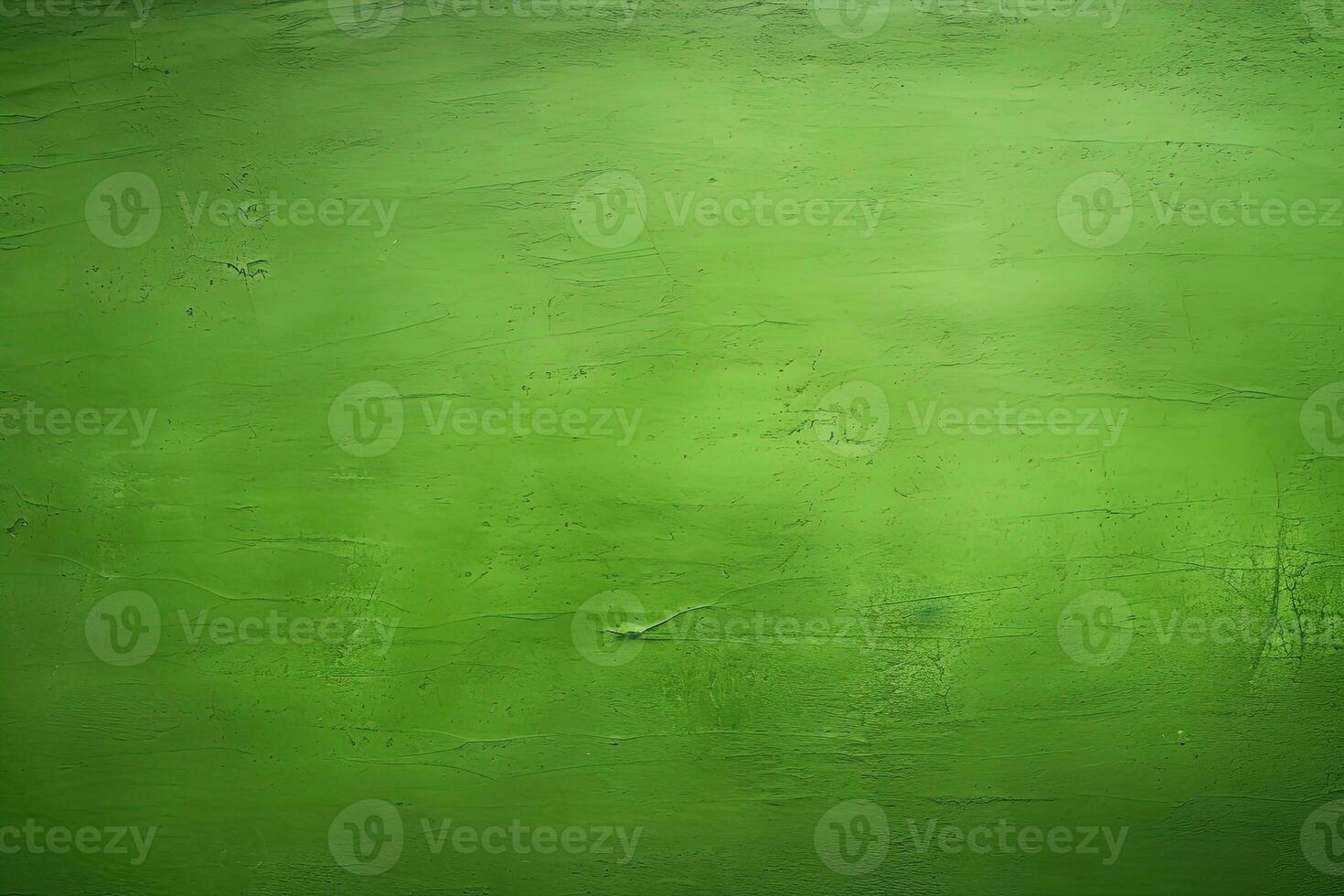 Dirty and weathered green concrete wall background texture. ai generated photo