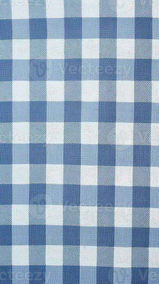 blue and white striped fabric texture background. ai generated photo