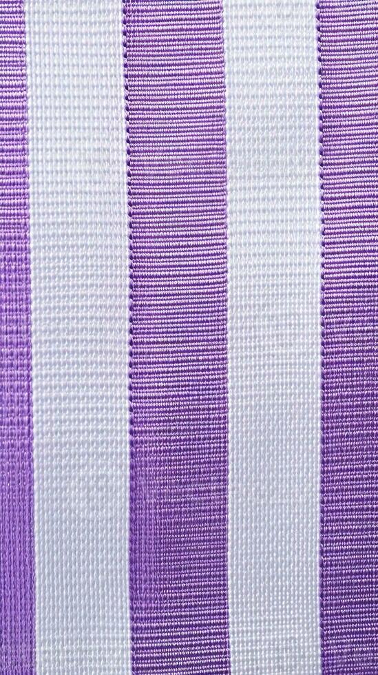 purple and white striped fabric texture background. ai generated photo
