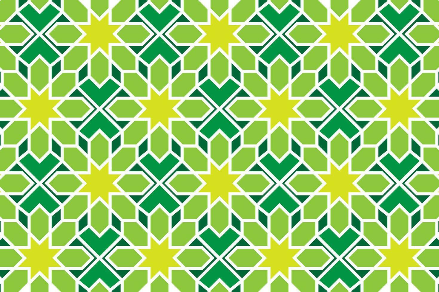 Islamic ornament color vector. vector