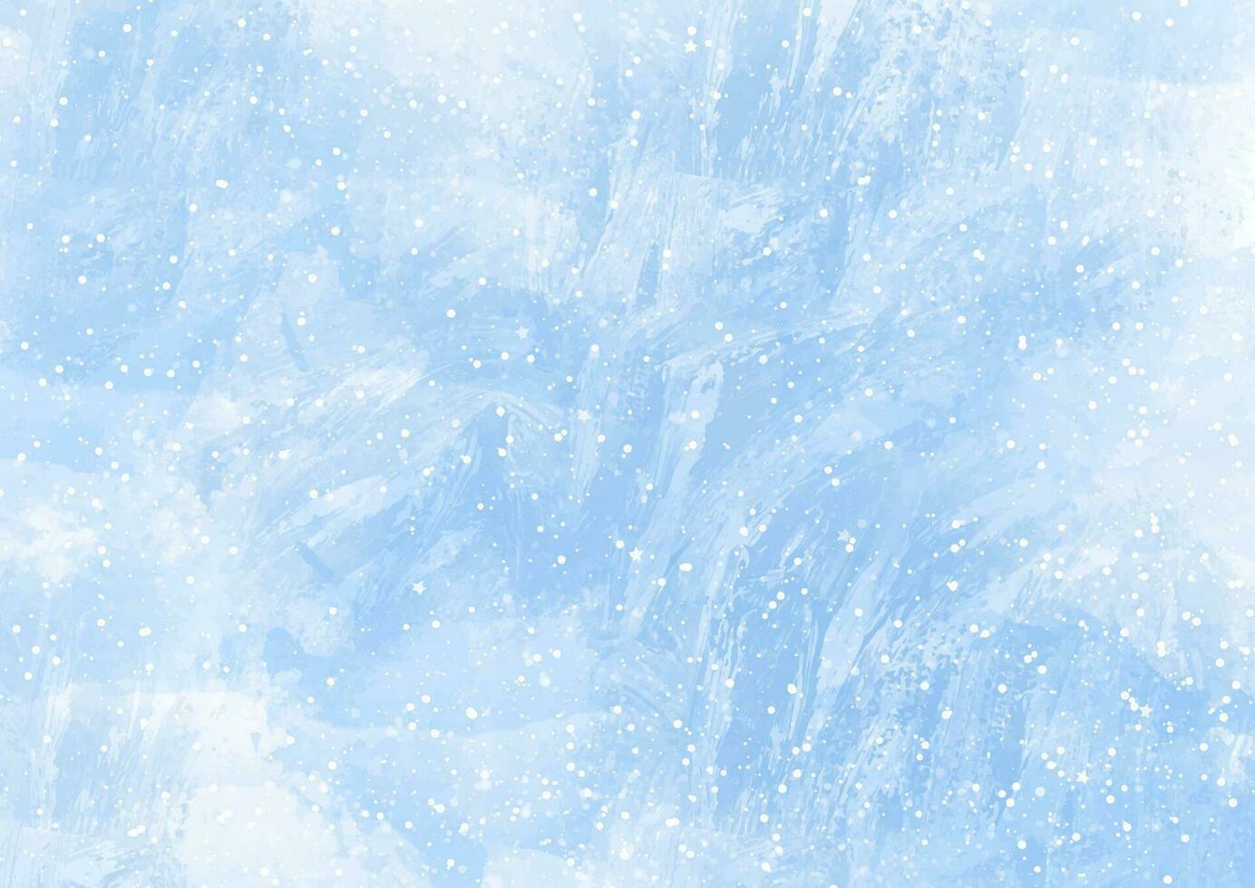 Christmas background with snowy ice texture vector