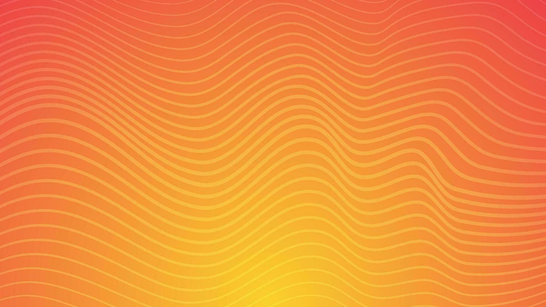 Modern colorful gradient background with wavy lines vector