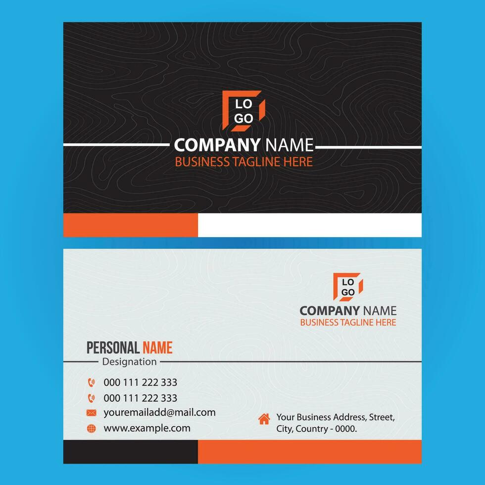 Modern Business Card Template vector