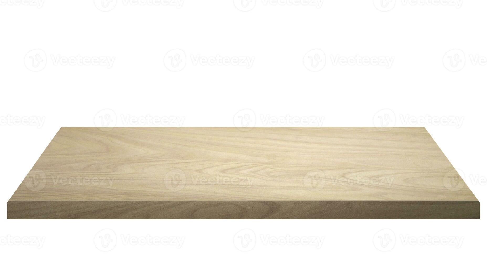 de madera tablones, de madera pisos, de madera mesas en un blanco antecedentes foto