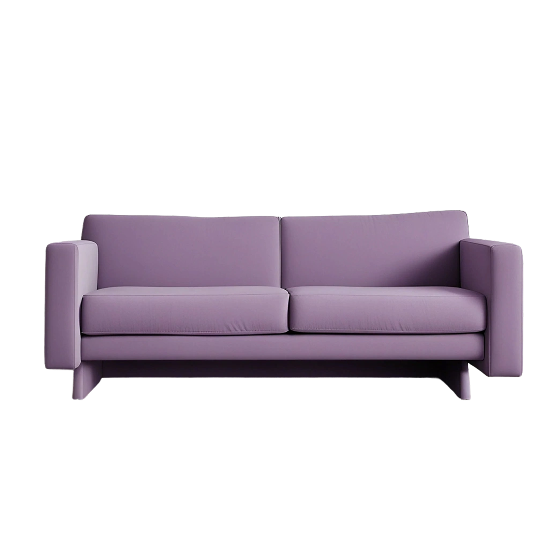 Purple Sofa on a transparent background AI Generated 30557460 PNG