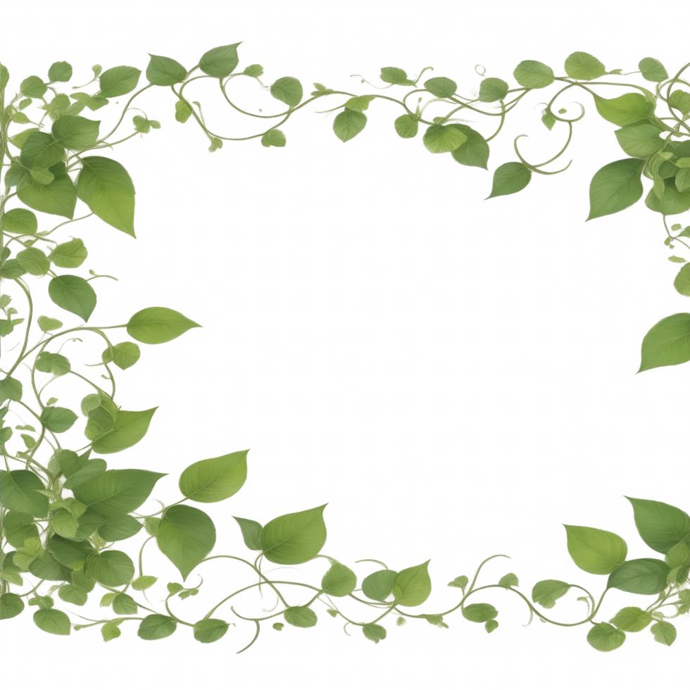 Vine Border PNG Transparent Background Ai Generative 30558313 PNG