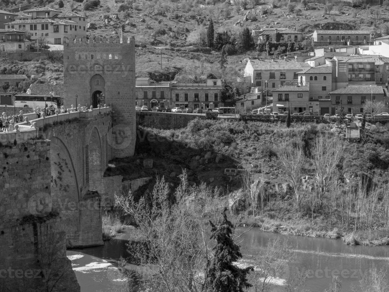 Madrid and Toledo in spain photo