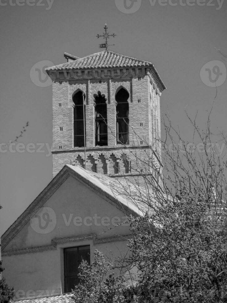 Madrid and Toledo in spain photo