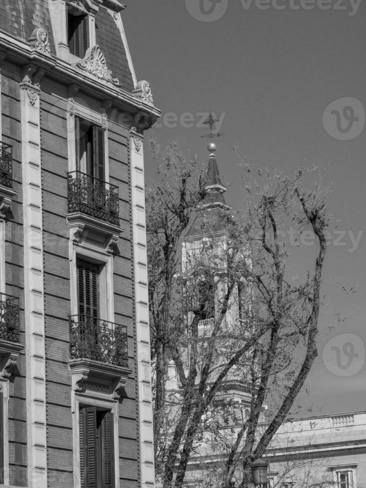 Madrid and Toledo in spain photo