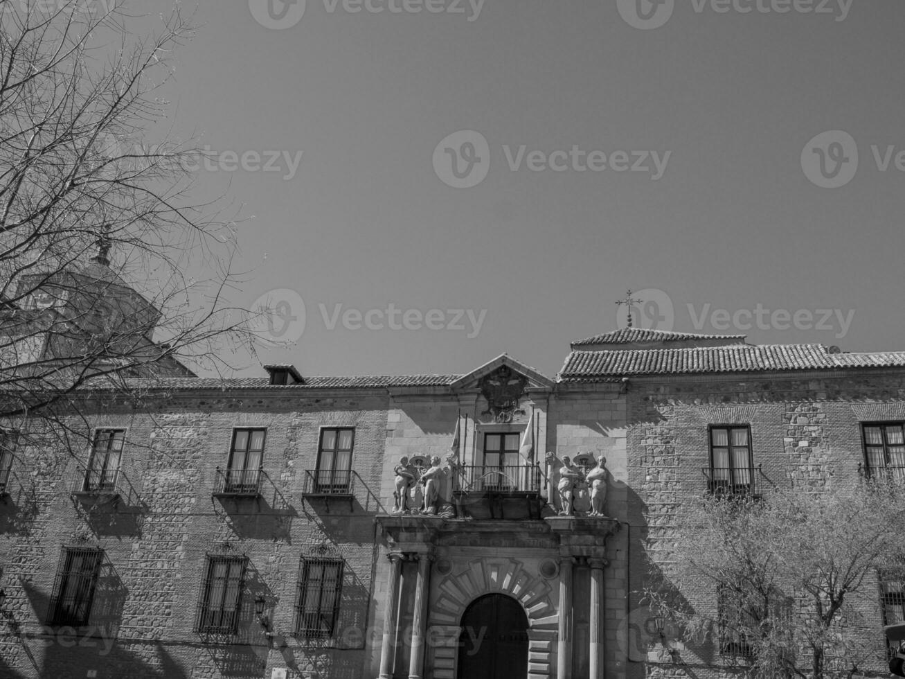 the cities of Madrid and Toledo photo
