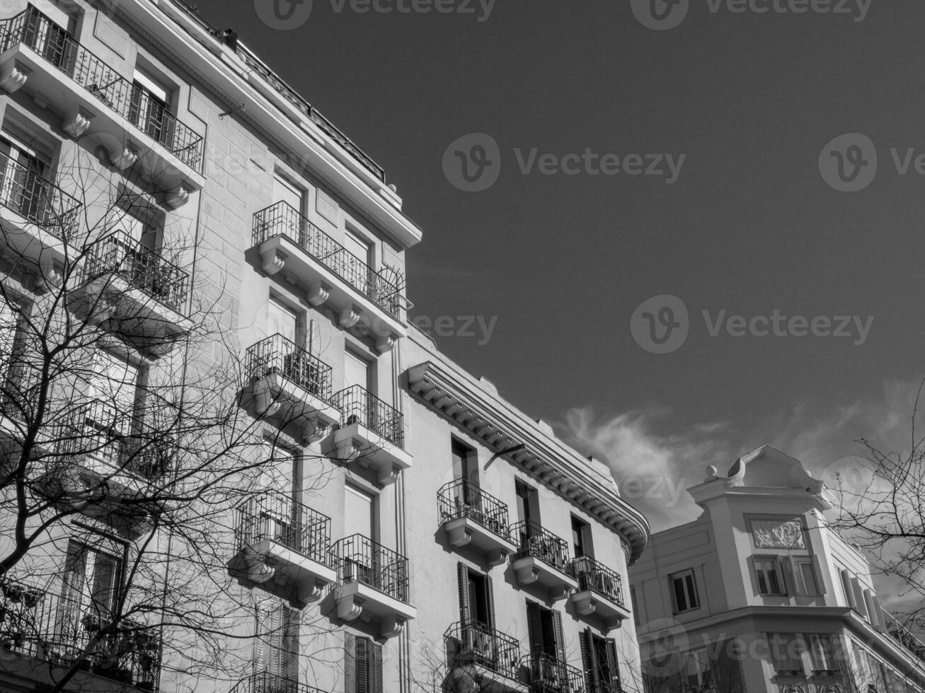 madrid and toledo in spain photo
